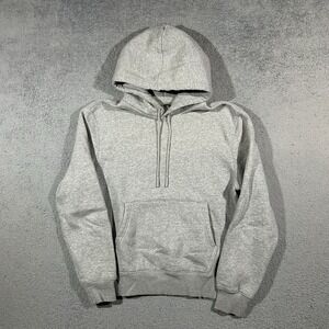 LCKR Hoodie Men's Gray Pullover Sweatshirt Hoodie Medium #2811